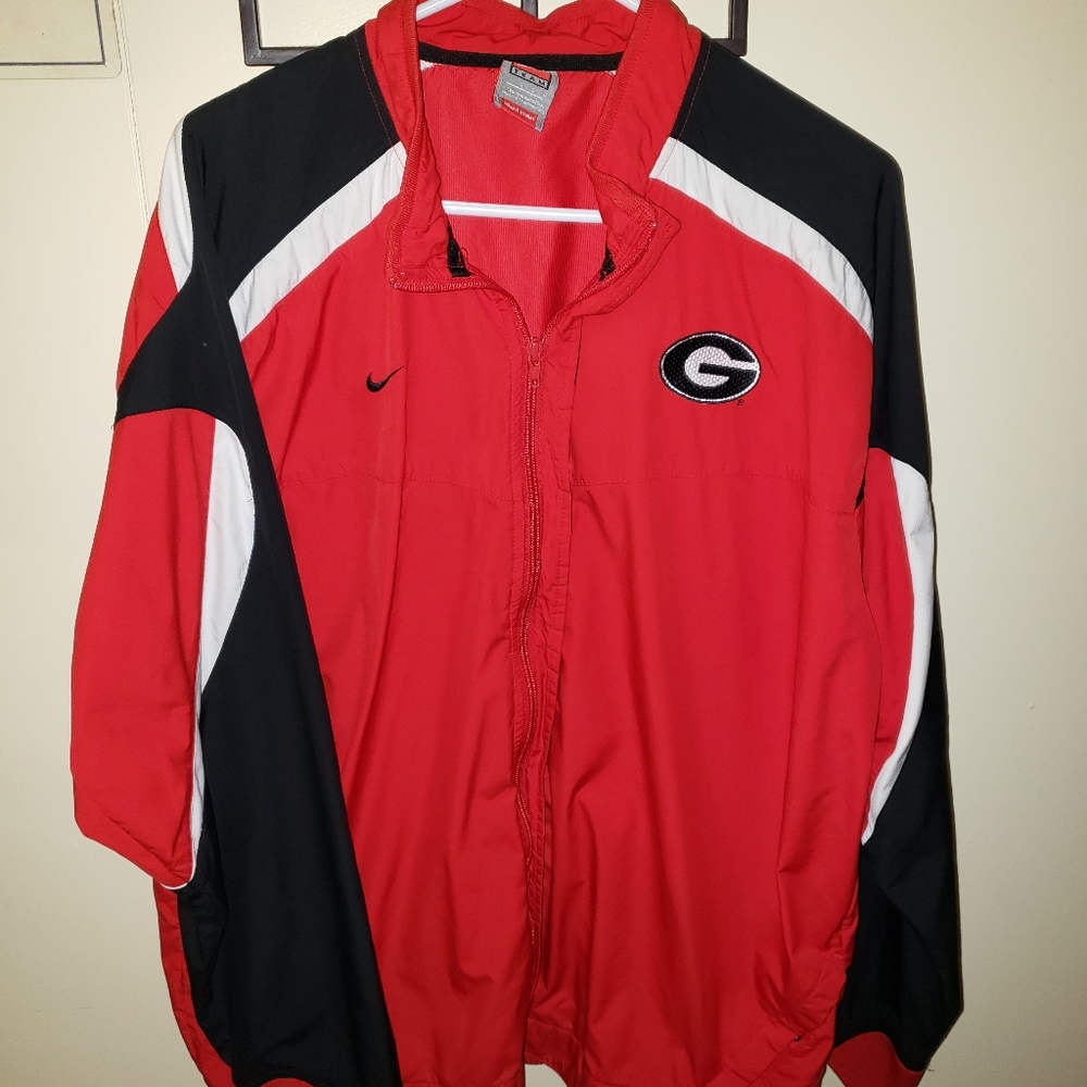 Georgia Bulldogs Nike Windbreaker